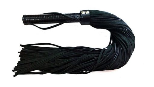 (WD) LONG SUEDE FLOGGER BLACK