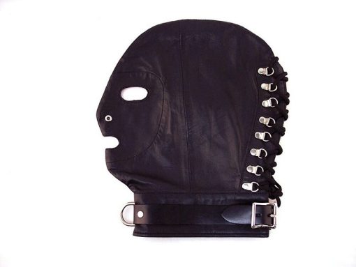 (wd) mask w/collar black