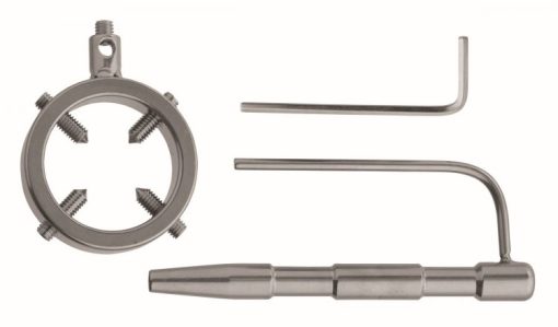 (WD) MASTER SERIES SKEWER SPIK CBT W/URETHRAL PLUG