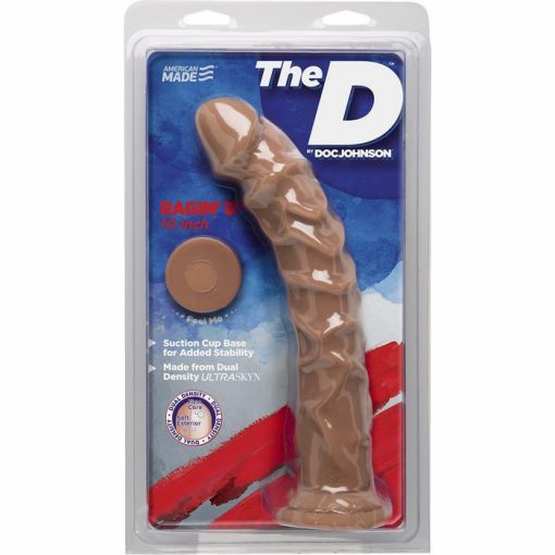 (WD) THE D RAGIN' D 10 CARAME ULTRASKYN DILDO "