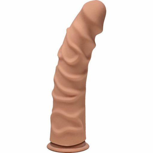 (WD) THE D RAGIN' D 8 CARAMEL ULTRASKYN DILDO "