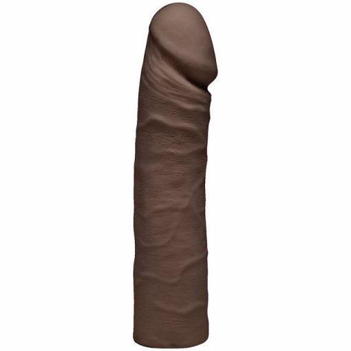 (WD) THE D RAGIN' DOUBLE D 16 CHOCOLATE BROWN ULTRASKYN DILDO"