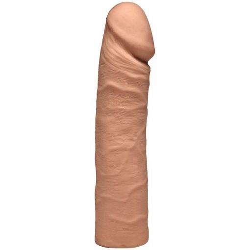 (WD) THE D RAGIN' DOUBLE D 16 TAN CARAMEL ULTRASKYN DILDO "