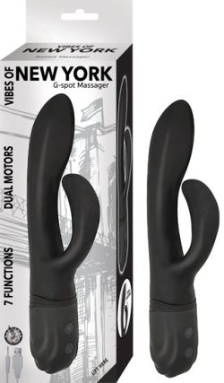 (WD) VIBES OF NEW YORK G SPOT MASSAGER BLACK main