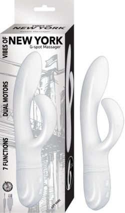 (WD) VIBES OF NEW YORK G SPOT MASSAGER WHITE main