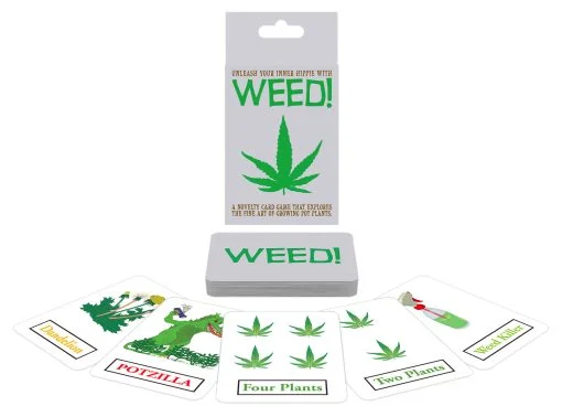 WEED CARD GAME back