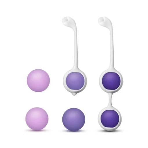 WELLNESS KEGEL TRAINING SYSTEM PURPLE back