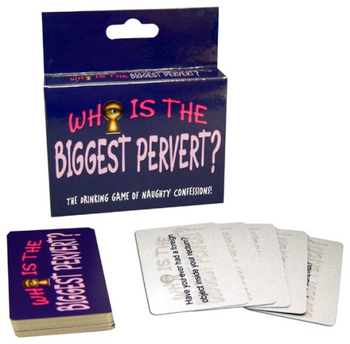 WHOS THE BIGGEST PERVERT CARD GAME main