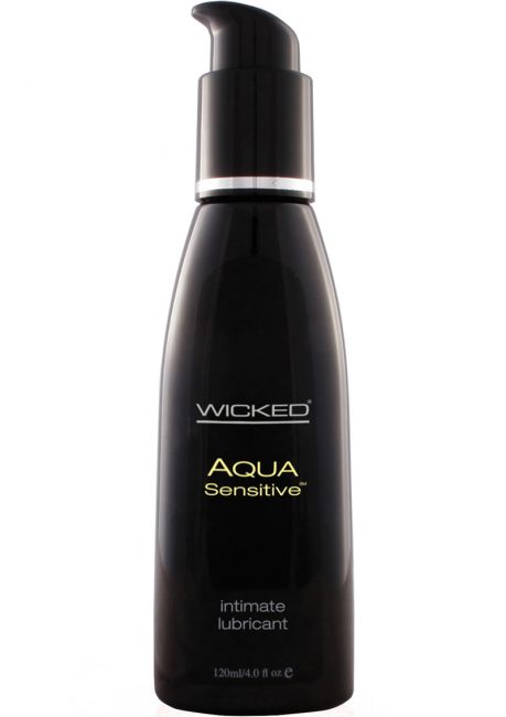 WICKED AQUA SENSITIVE LUBE 4 OZ main