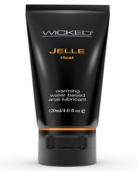 Wicked Jelle Heat Warming Anal Lubricant 4oz