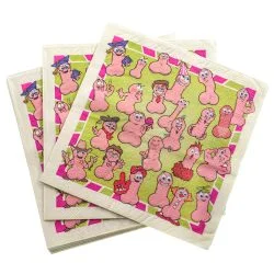 WILD WILLYS PARTY NAPKINS male Q