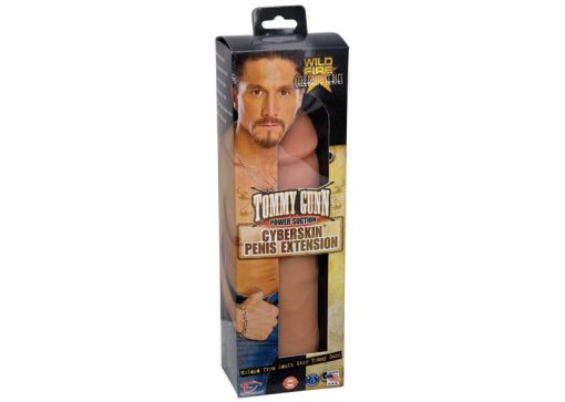 Wildfire celebrity series tommy gunn cyberskin penis extension (out mid sept) main