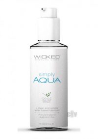 Wicked Simply Aqua Lubricant 2.3 fluid ounces