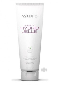 Wicked Simply Hybrid Jelle Lubricant 4 fluid ounces Main