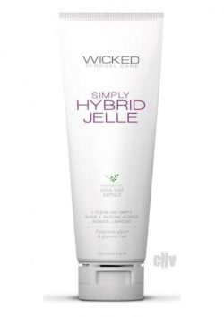 Wicked Simply Hybrid Jelle Lubricant 4 fluid ounces Main