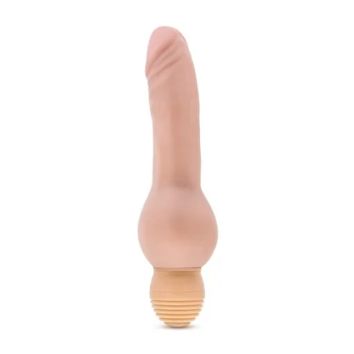 X5 PLUS MR RIGHT NOW BEIGE VIBRATING DILDO back