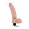 X5 VIBRATING BASIC 5 DILDO BEIGE back