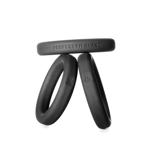 XACT FIT SILICONE RINGS #14 #15 #16 BLACK details