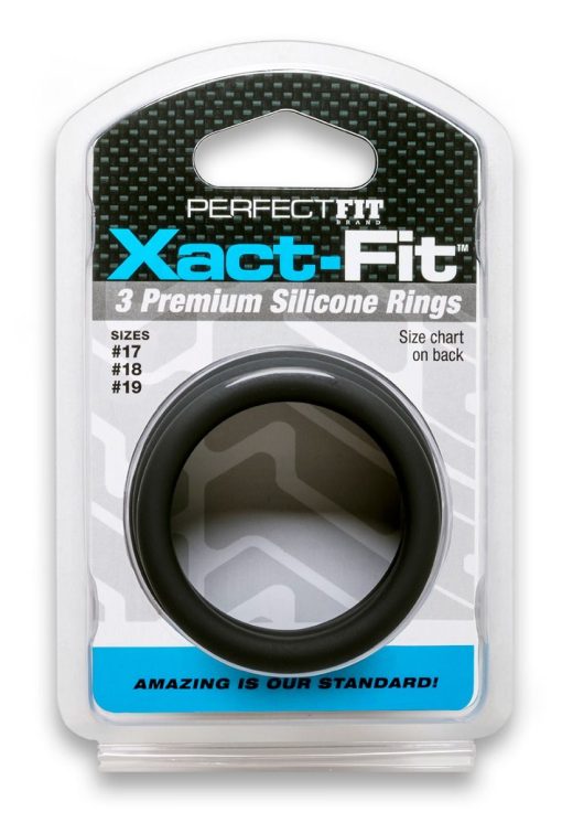XACT FIT SILICONE RINGS #17 #18 #19 male Q