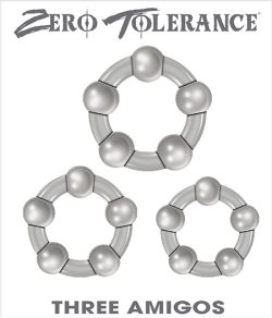 ZERO TOLERANCE THREE AMIGOS COCK RINGS main