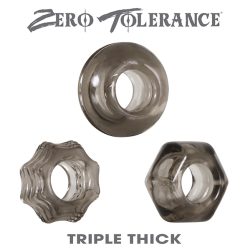 ZERO TOLERANCE TRIPLE THICK COCK RING TRIO main