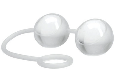 Climax kegels ben wa balls with silicone strap 2