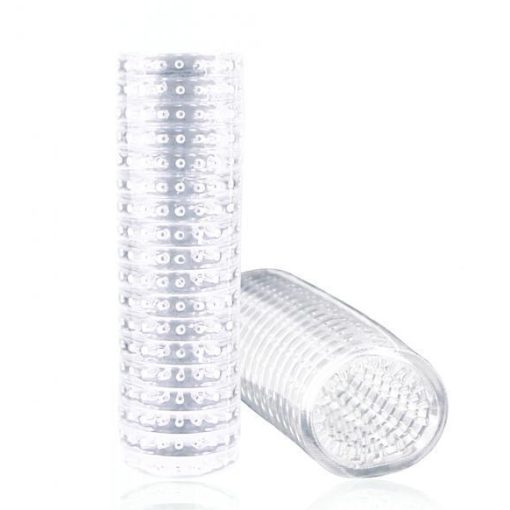 Jelly stroker sleeve clear