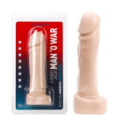 Jumbo Jack Man o War Biggest Dildo Beige