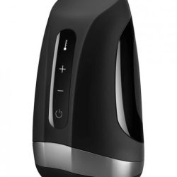 Satisfyer Men Heat Vibration Black Stroker