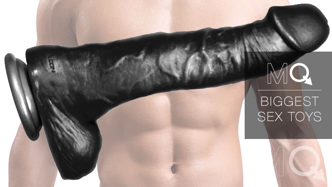 Big Black Cock Twisted Curvy 11 inches Dildo Biggest sex toys
