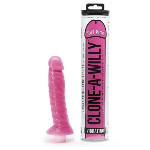 Clone A Willy Kit Vibrating Neon Colors Pink