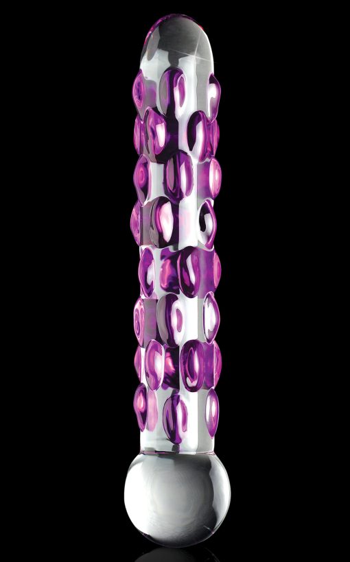 Icicles No 7 Glass Wand Massager Clear - Image 4