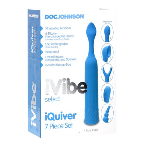 Ivibe Select Iquiver 7 Piece Set Blue Box
