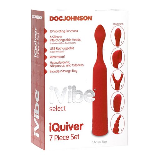 Ivibe Select Iquiver 7 Piece Set Red Box