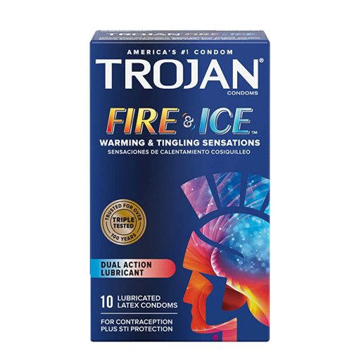 Trojan Pleasures Fire & Ice Condoms - Image 2