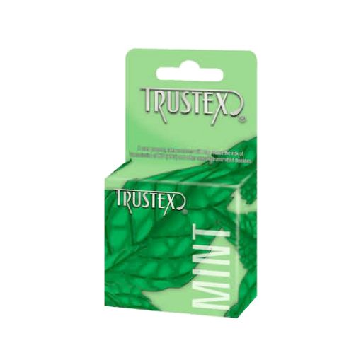 Trustex Assorted Flavored Condoms 3 Pack Mint