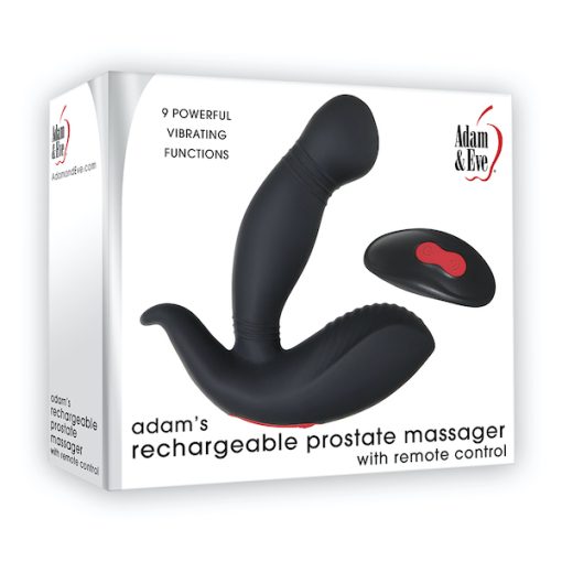 Adam & Eve Rechargeable P Spot Massager W/ Remote - Image 3