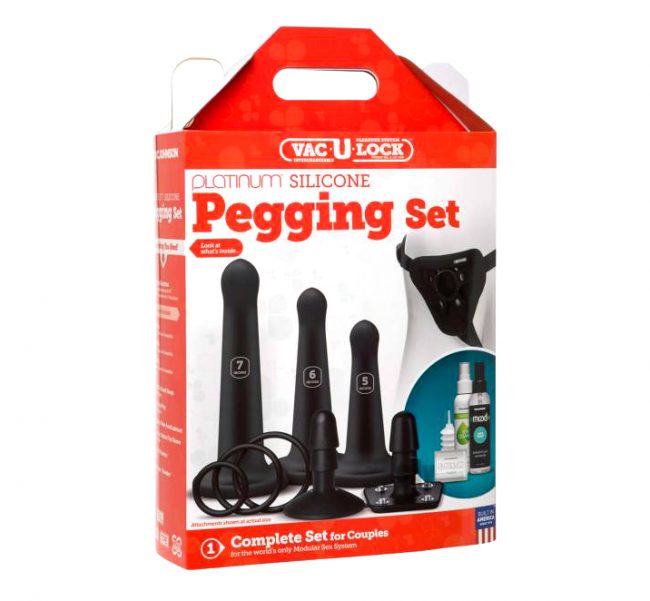 Vac-U-Lock Silicone Pegging Set Box