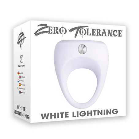Zero Tolerance White Lightning Vibrating Cock Ring 4
