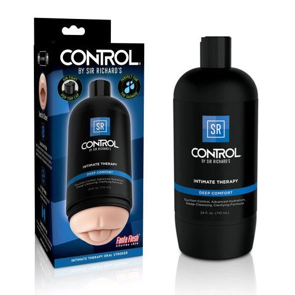 Sir Richards Control Intimate Therapy Deep Comfort Mouth Stroker