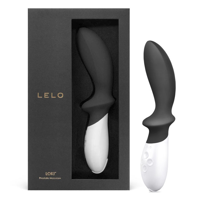 Lelo Loki Prostate Massager Single Black Box