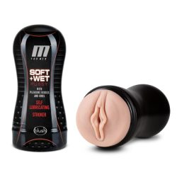 M For Men Soft & Wet Self Lubricating Stroker 1