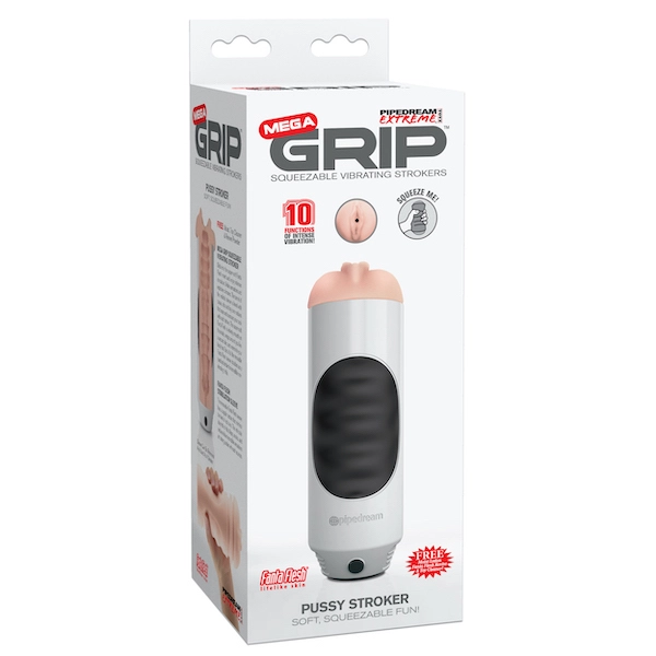 Pipedream extreme mega grip pussy stroker 2