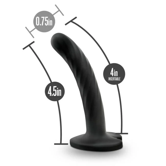 Temptasia Twist Silicone Dildo Small Size