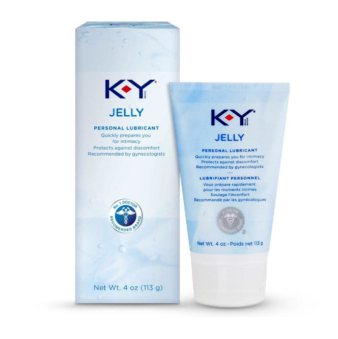 KY Jelly Water Lubricant 4oz 1