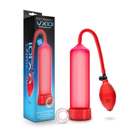 Performance Vx101 Enhancement Penis Pump Red