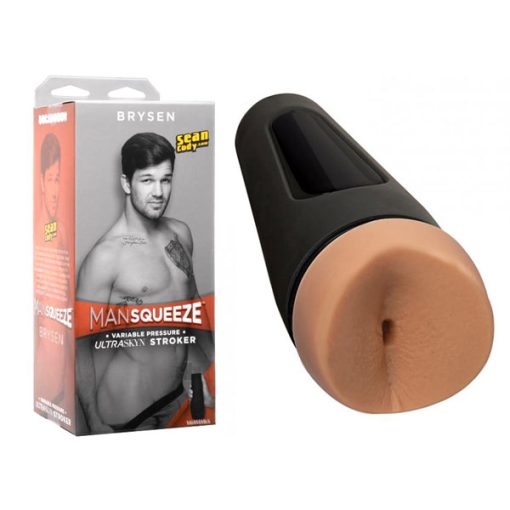 Man Squeeze Brysen Ultraskyn Ass Stroker