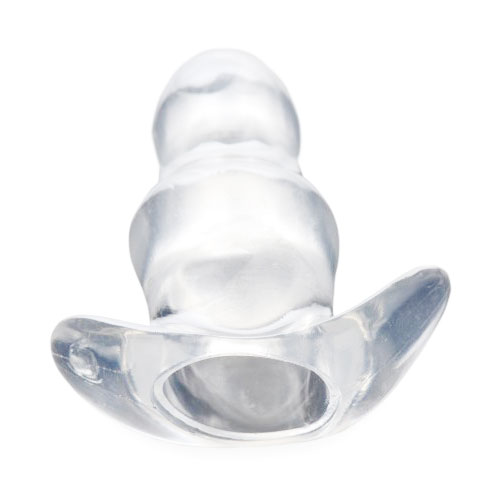 Master Series Clear View Hollow Anal Plug 1
