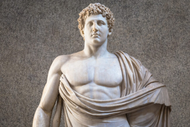 Homosexuality has a long and real history roman statue