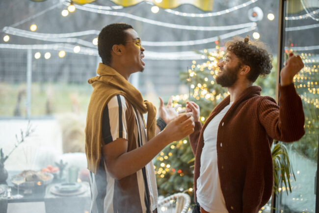 Who do you naturally think about often gay male couple